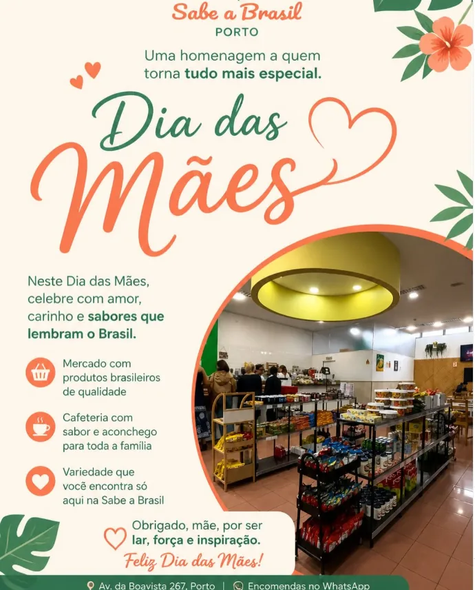 Campanha de Dia das Mães da Sabe a Brasil Porto